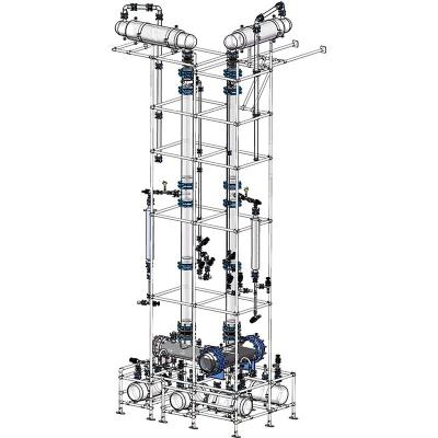ChemTron 玻璃蒸馏/精馏塔